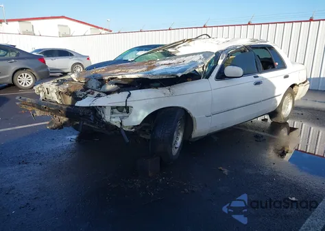 2001 Mercury Grand Marquis Ls из США, поврежденный, VIN 2MEFM75W81X677318